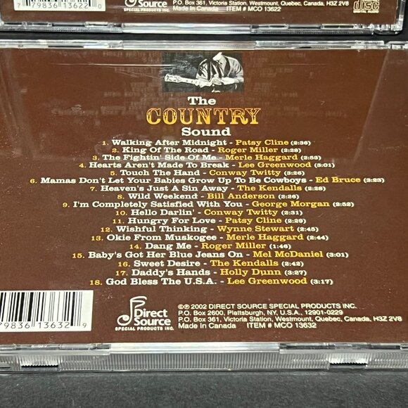Lot of 4 Back in the Country, Hits, Livin, and Sound 2002 CD Country Compilation - Picture 6 of 7